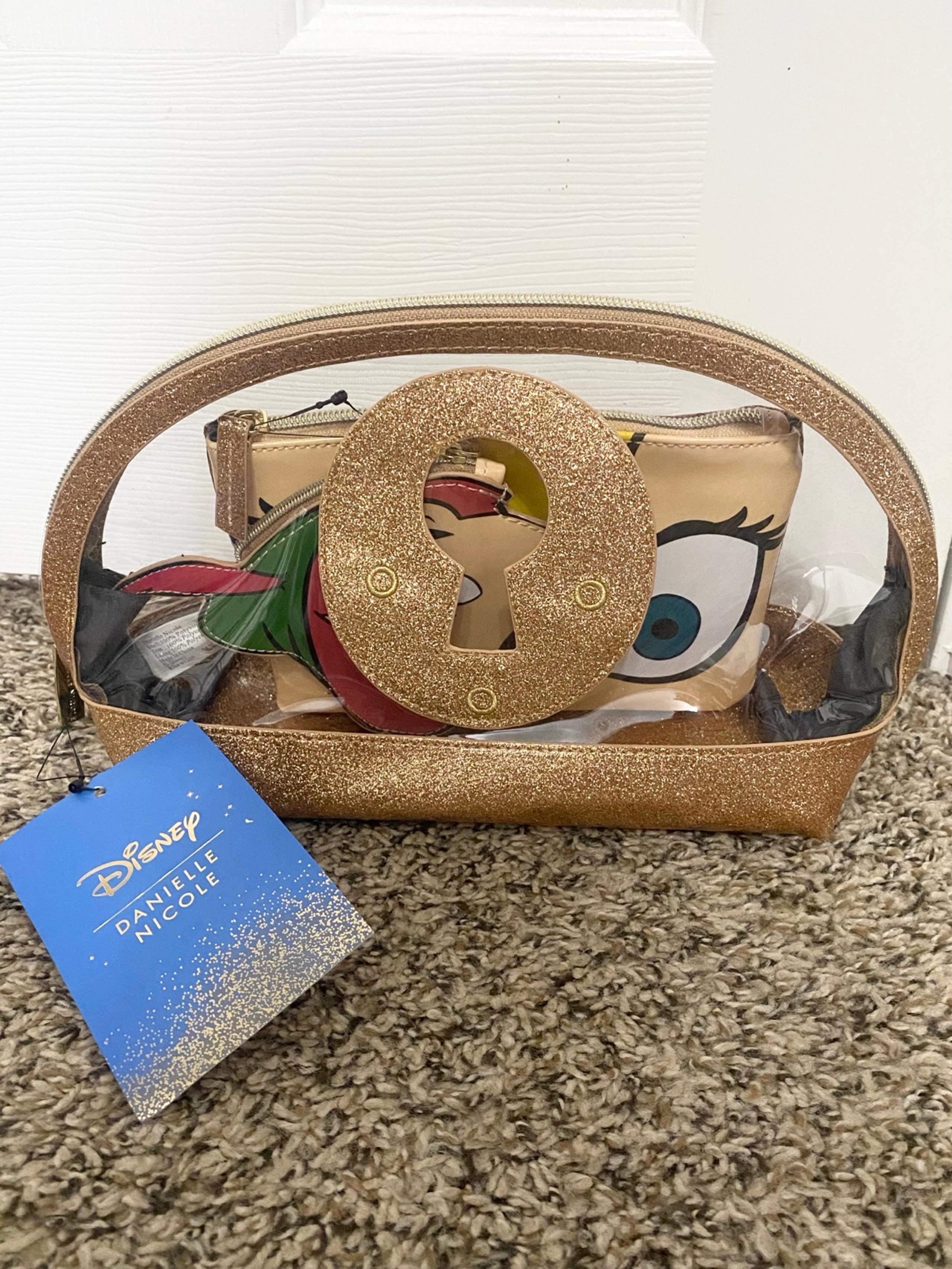 NWT Danielle Nicole Tinkerbell Keyhole Cosmetic Bag