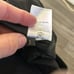 Pietro Brunelli Faux Leather Black Midi Maternity Skirt - Small