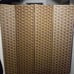 Room Divider Wood Screen 4 Panel Wood Mesh Woven Design Room Screen Divider