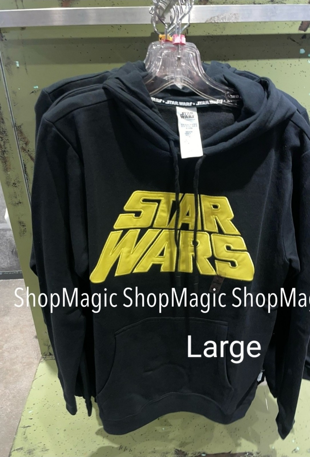 Disney Park Star Wars Pullover Black Hoodie