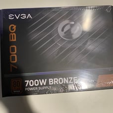 EVGA 700 BQ, 80+ Bronze 700W, Semi Modular, Power Supply (SEALED!)