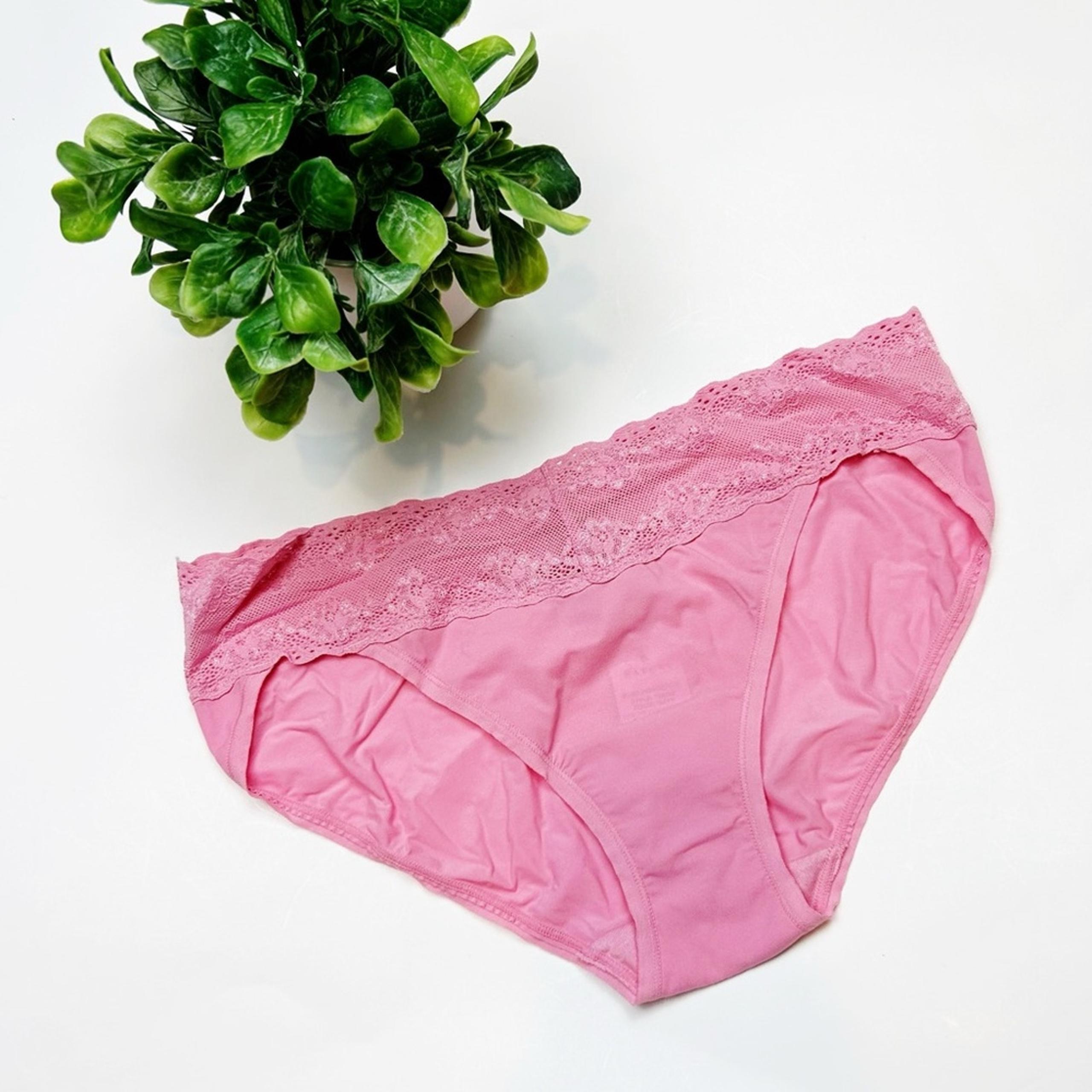 Natori Bliss Perfection One Size V-Kini Laffy Taffy Pink