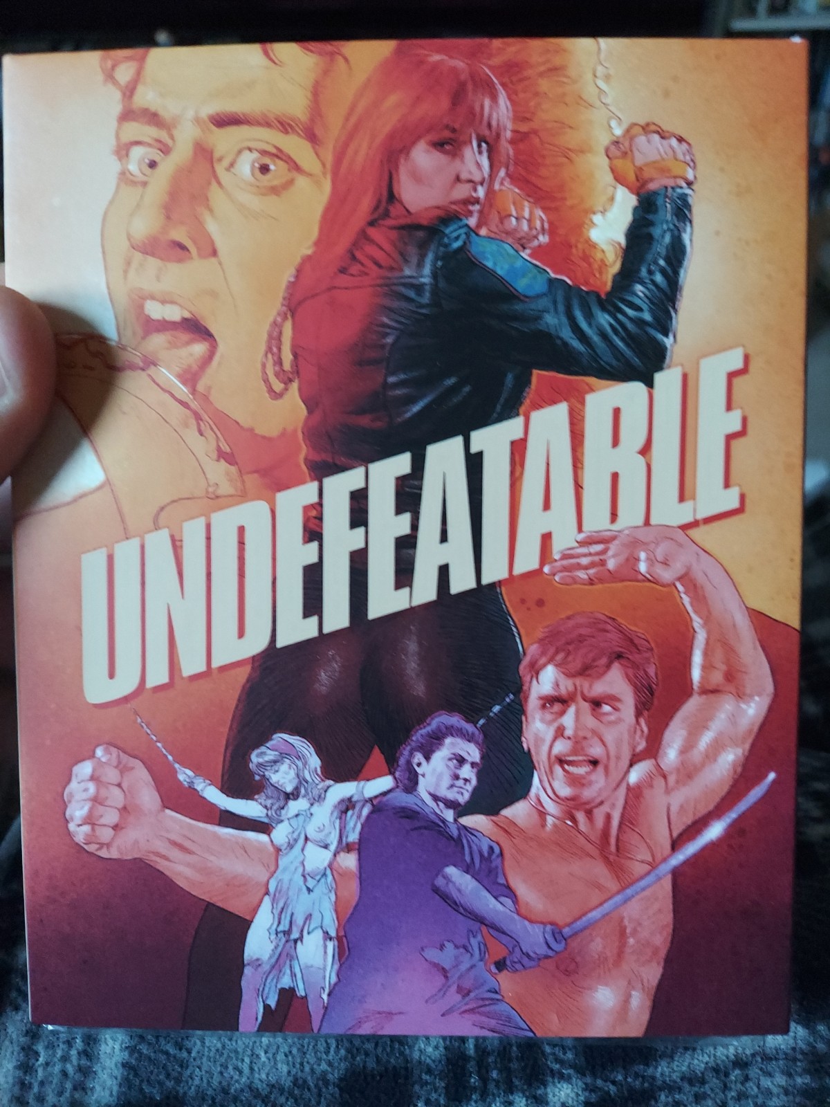 Undefeatable (Ultra HD, 1993) rare Vinegar Syndrome 4k with slipcover action