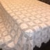 Vintage large crochet tablecloth /bedspread