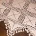 Vintage large crochet tablecloth /bedspread