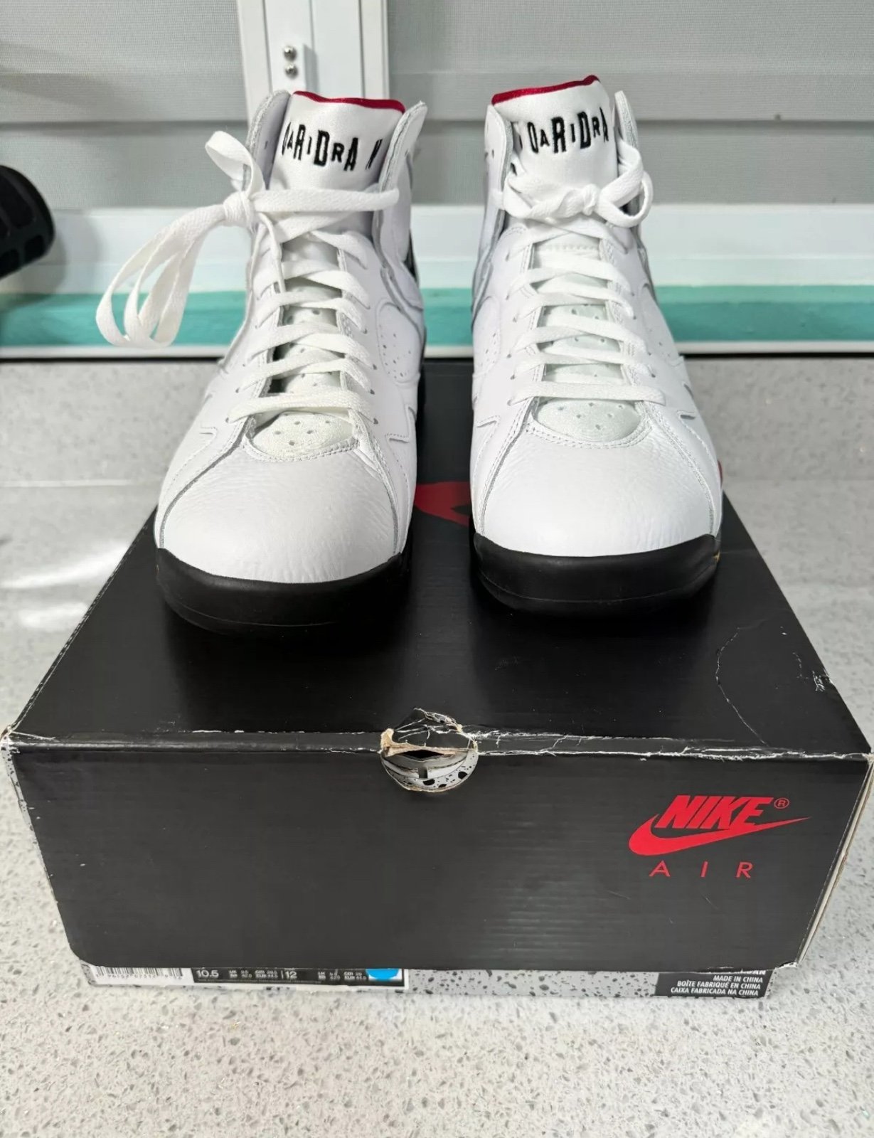Brand New 2006 Air Jordan 7 Retro Cardinal Size 10.5 - 304775-101 Deadstock RARE
