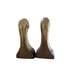 Vintage 70's Brass Duck Head Book Ends by Sarreid ~ Den Study Cabin /b