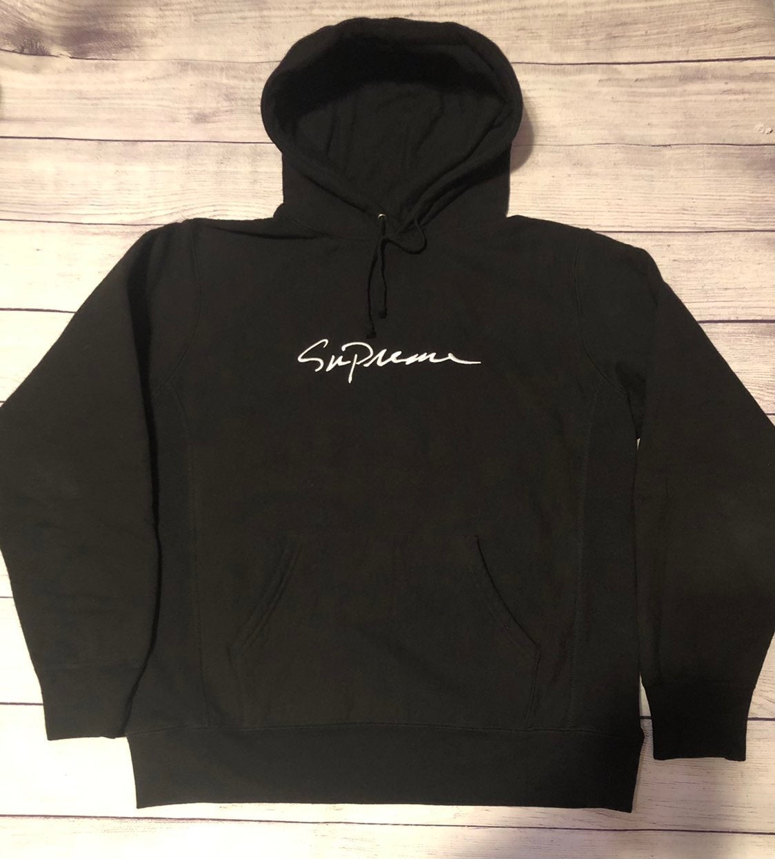 Supreme Classic Script Hooded Sweatshirt