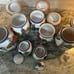 Oneida Vintage Fruit kitchen Canister set 7 pieces