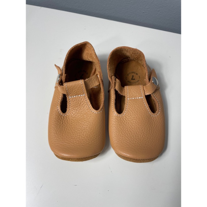 Mon Petite Cashew T Strap Shoes
