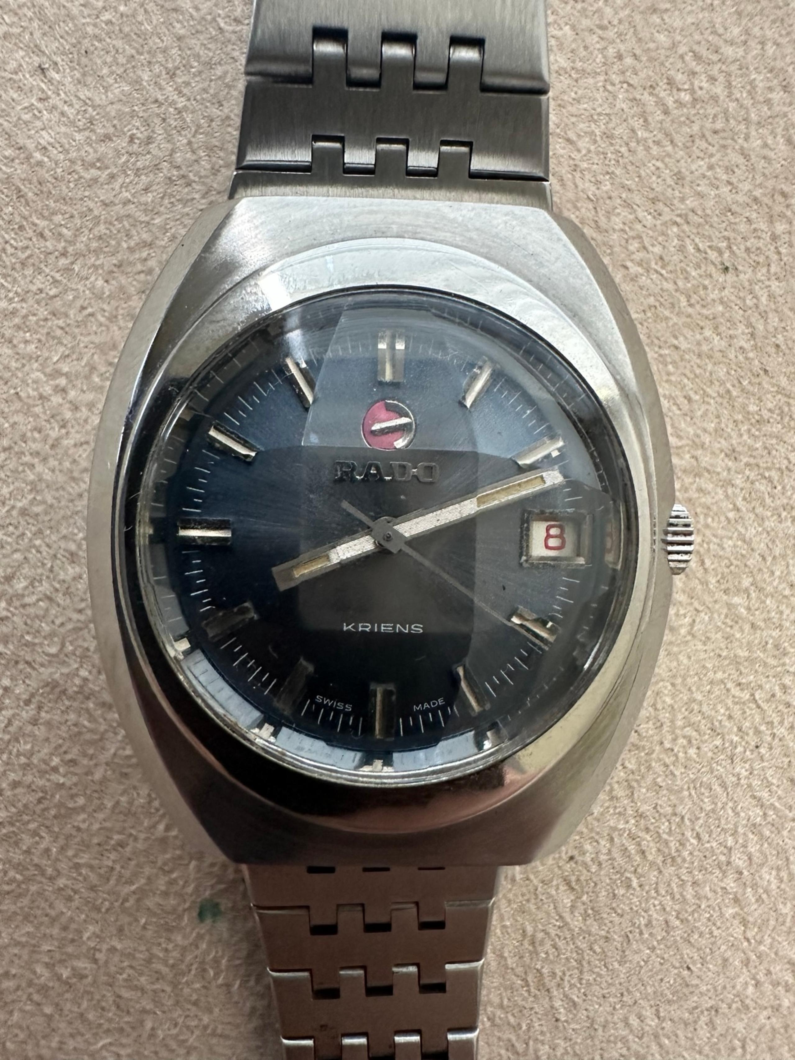 Vintage 1975 Kriens Men’s Watch Swiss Made - Rado