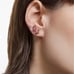 Swarovski 5378694 Lilia stud earrings Pink Butterfly Set Rose Gold NWT