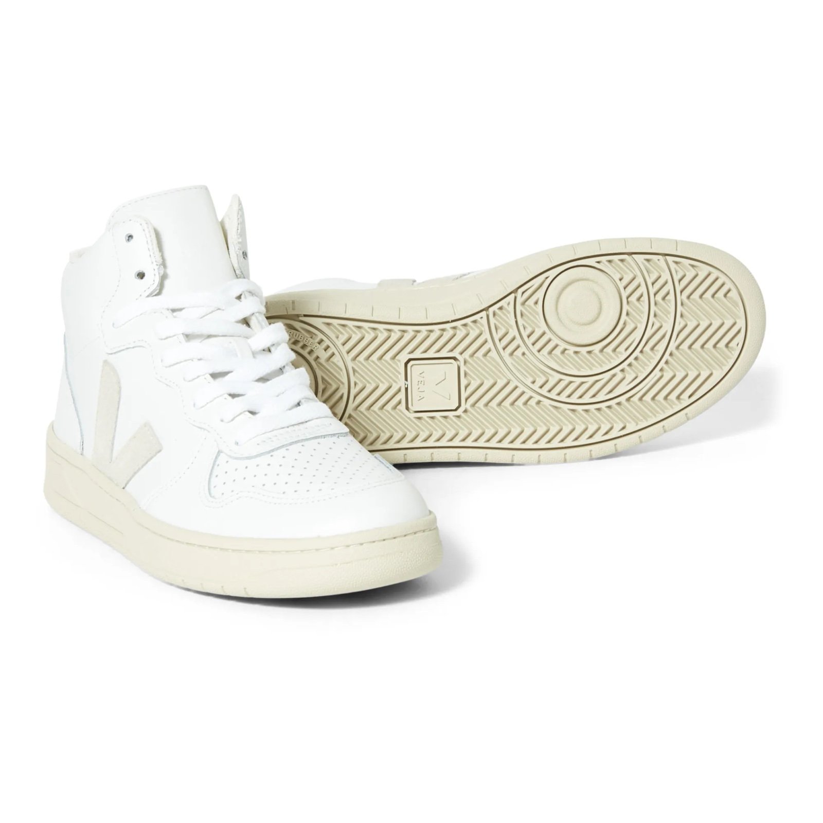 VEJA white high top sneaker 6.5