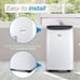 BLACK+DECKER 8,000 BTU Portable Air Conditioner up to 350 Sq.Ft.