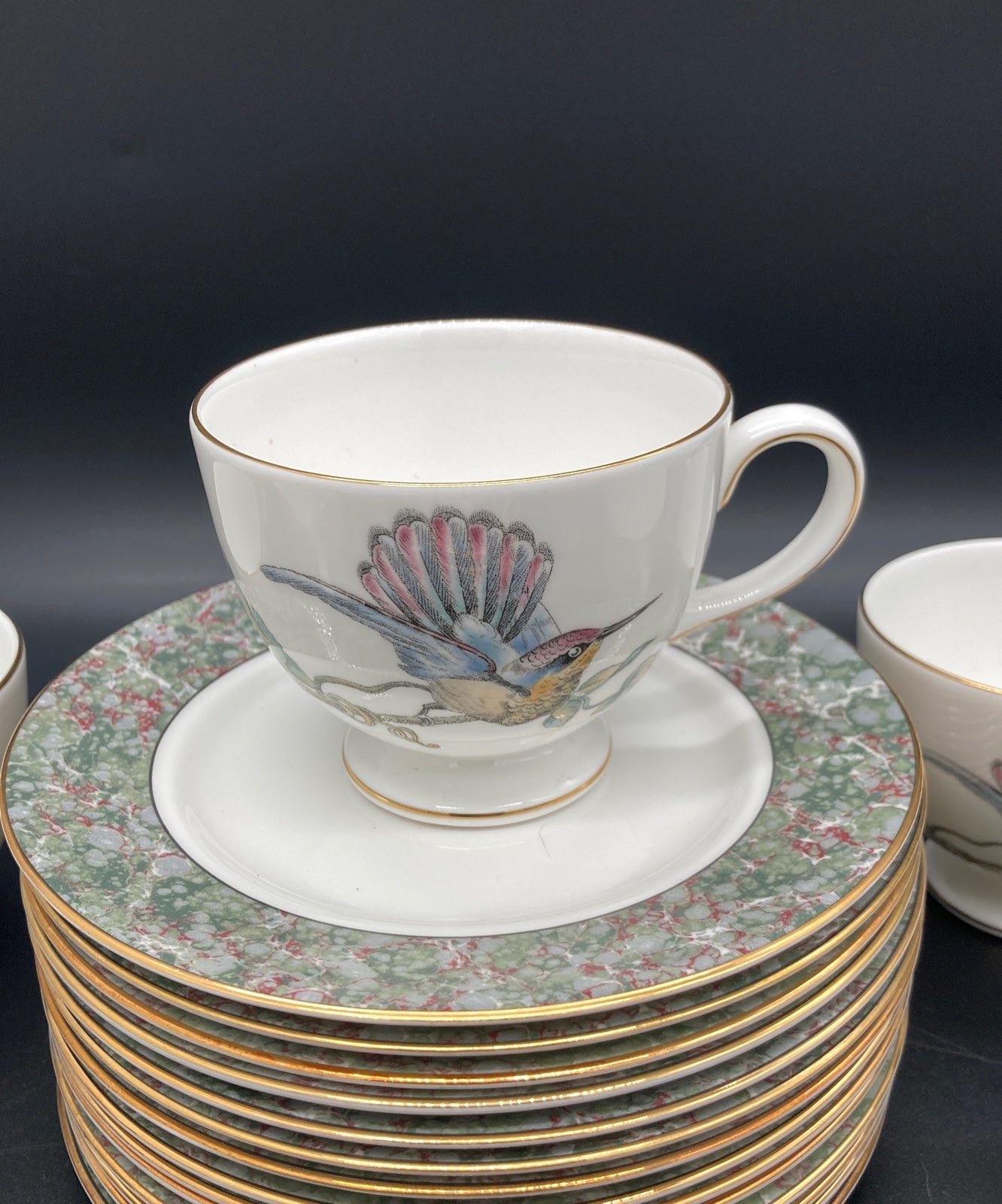 Wedgewood Hummingbird Cup and Saucer set