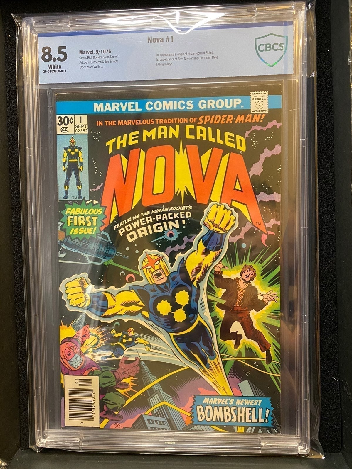 Nova #1 KEY 1st App ~ CBCS 8.5