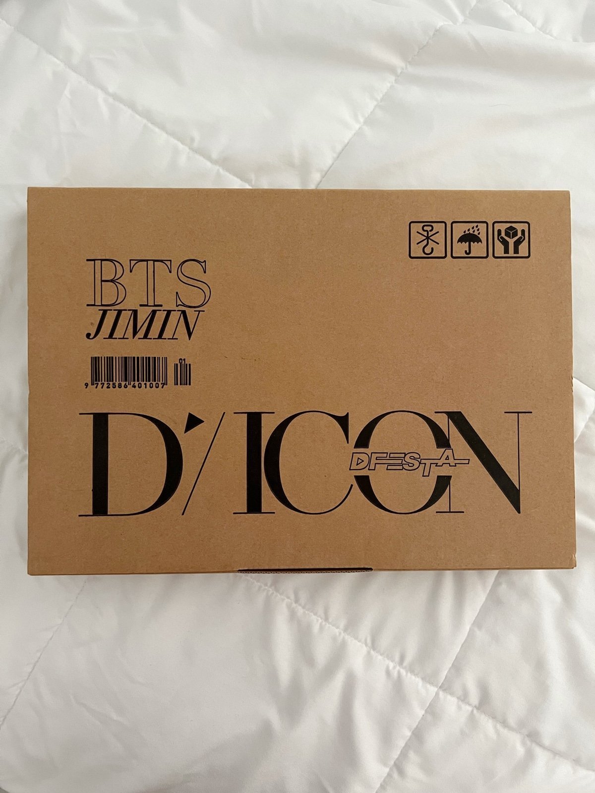 BTS d’icon photobook (jimin)