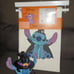 NWT Disney Adorable Stitch Halloween Shower Curtain/ Soft Dispenser ( 2pc ) set