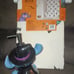 NWT Disney Adorable Stitch Halloween Shower Curtain/ Soft Dispenser ( 2pc ) set