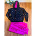 Vintage Carole Little Sports Outfit with Shoulder pads