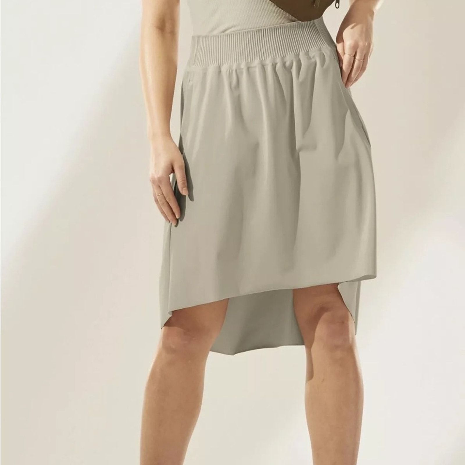 Athleta Cosmic Skirt, Beige Plus Size #566667
