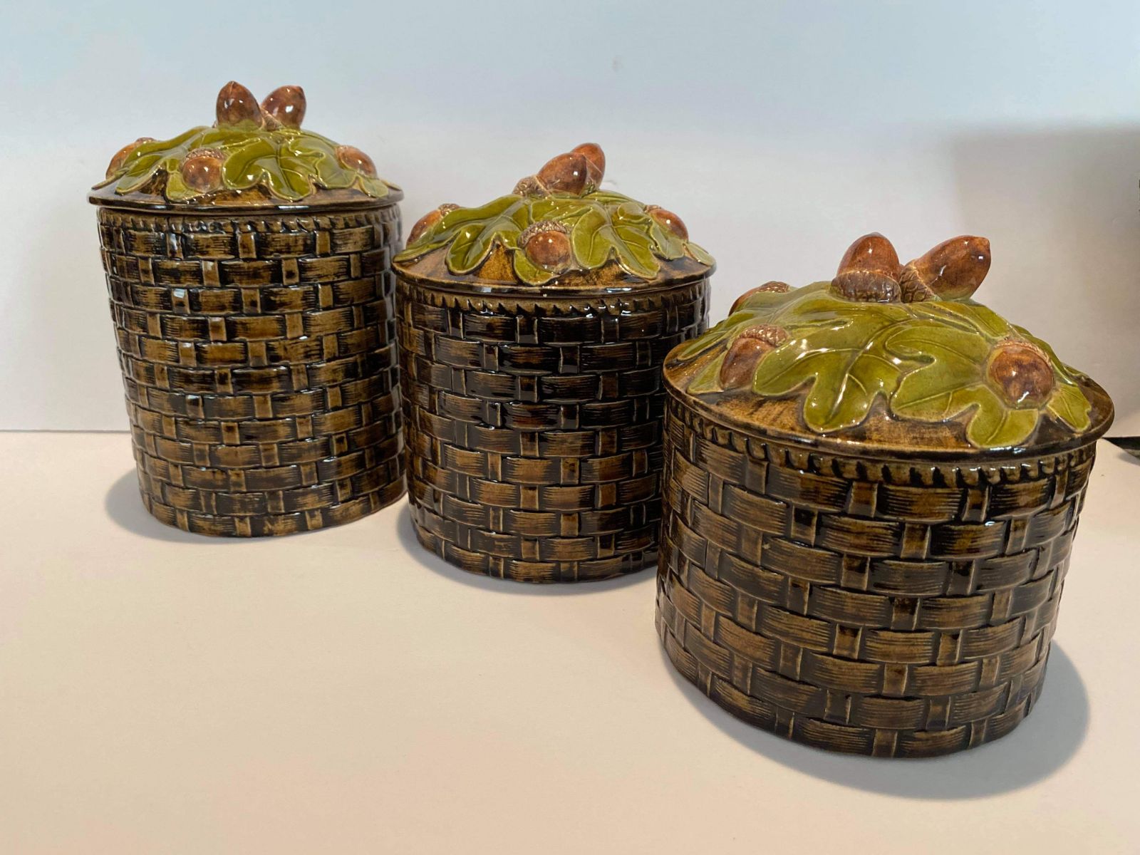 Acorn Canister Set