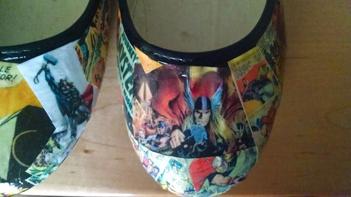 Marvel Thor Comic Book Flats Size 11