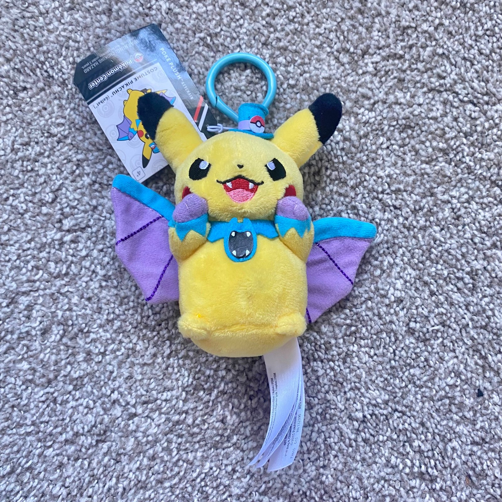 Pokémon Halloween Parade Pikachu Golbat Ver. Plush Doll Toy New