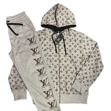 Fancy high end sweatsuithoodie joggers tracksuit 2pcs top and bottom s