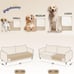 Dog Bed Cover Pet Blanket Sofa Couch Double-Sided
