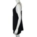 Alice + Olivia Black Strappy Cutout Back Detail V Neck Sexy Night Out Dress Med