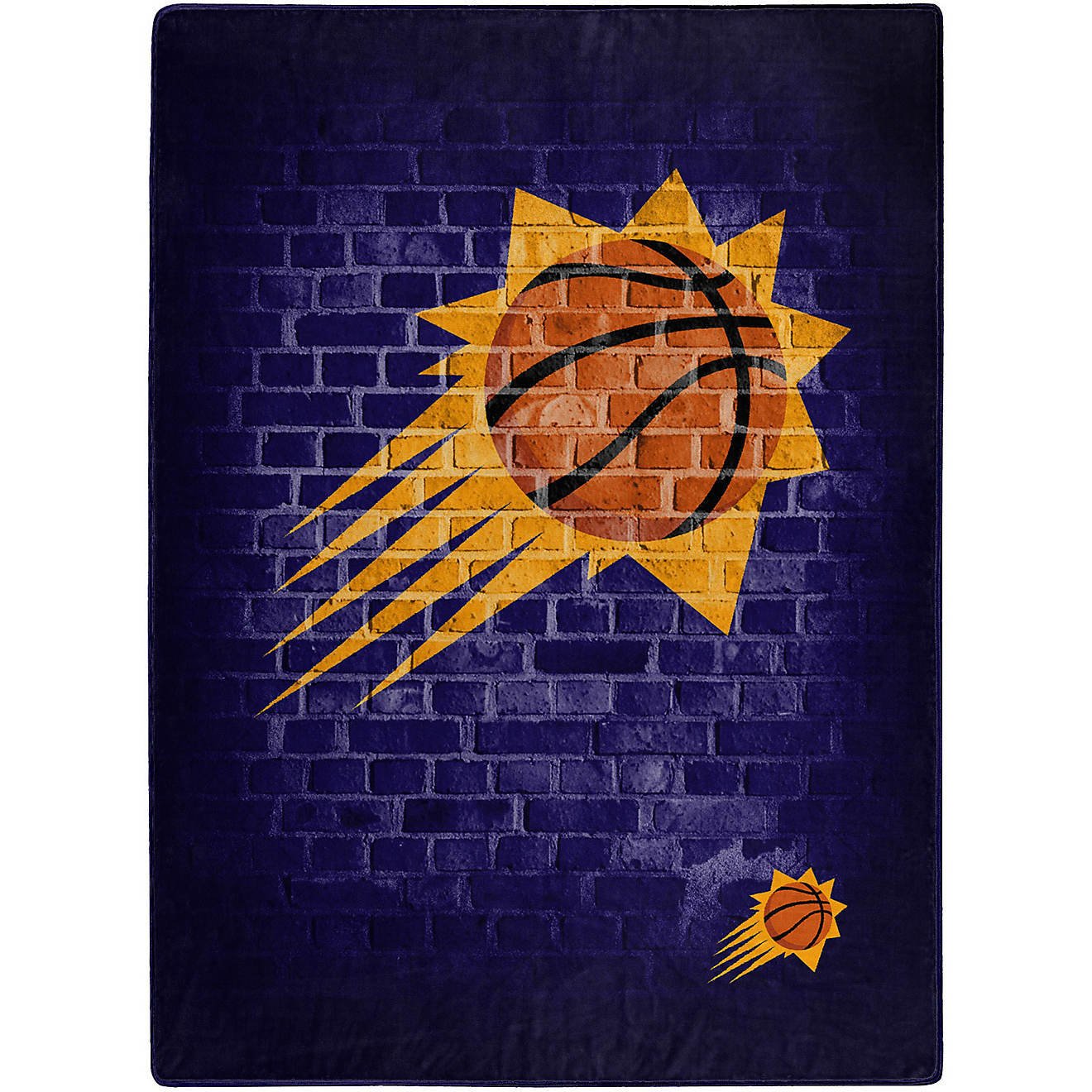 Phoenix Suns Street Raschel Throw Blanket 60 x 80