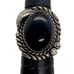SOLD! Vintage Sterling & Onyx Ring Size 6