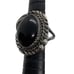 SOLD! Vintage Sterling & Onyx Ring Size 6