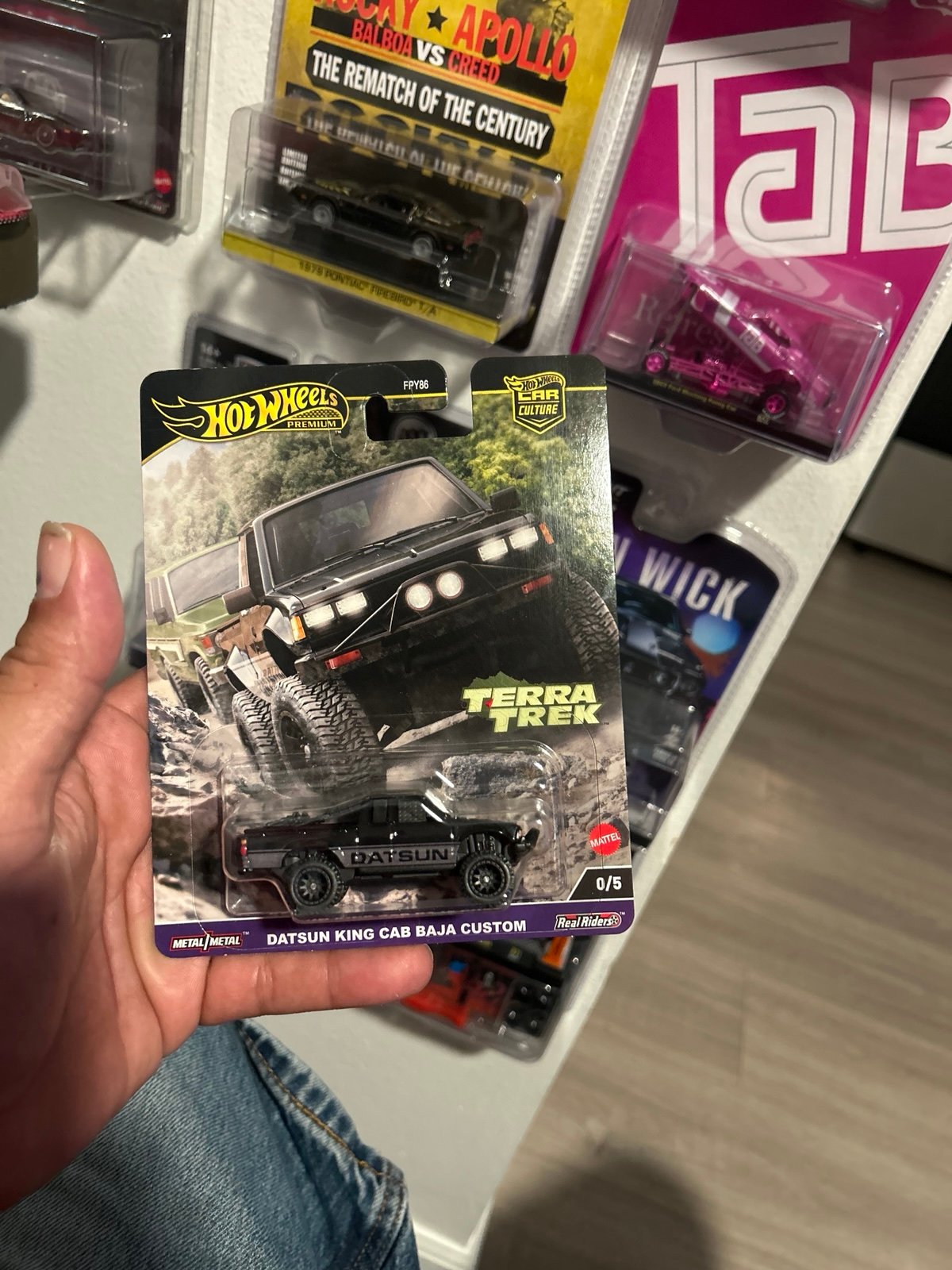 hotwheels premium datsun king cab baja custom 0/5