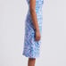 NWT Lilly Pulitzer Odella V-Neck Midi Dress Zip Barton Blue Star Gazing Sz 14