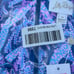 NWT Lilly Pulitzer Odella V-Neck Midi Dress Zip Barton Blue Star Gazing Sz 14