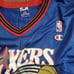 Allen Iverson Philadelphia 76ers Champion adult Jersey sz L 44