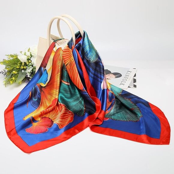 Satin Large Head Scarf 35 inches