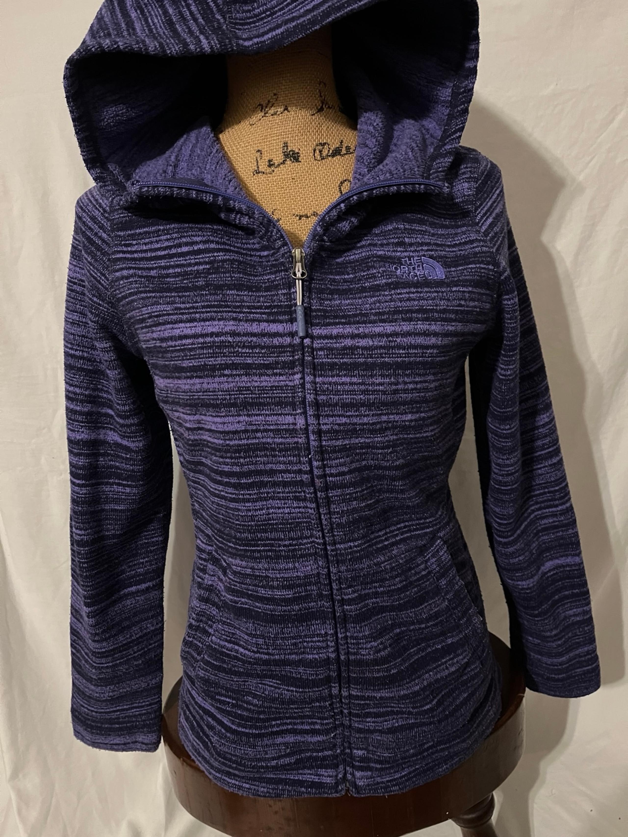 The North Face Purple Zip Up Fleece Jacket- Women’s Medium.