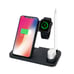 Bakeey 4-in-1 Wireless Charger 5W/7.5W/10W Phone Charging Holder Quick Charge