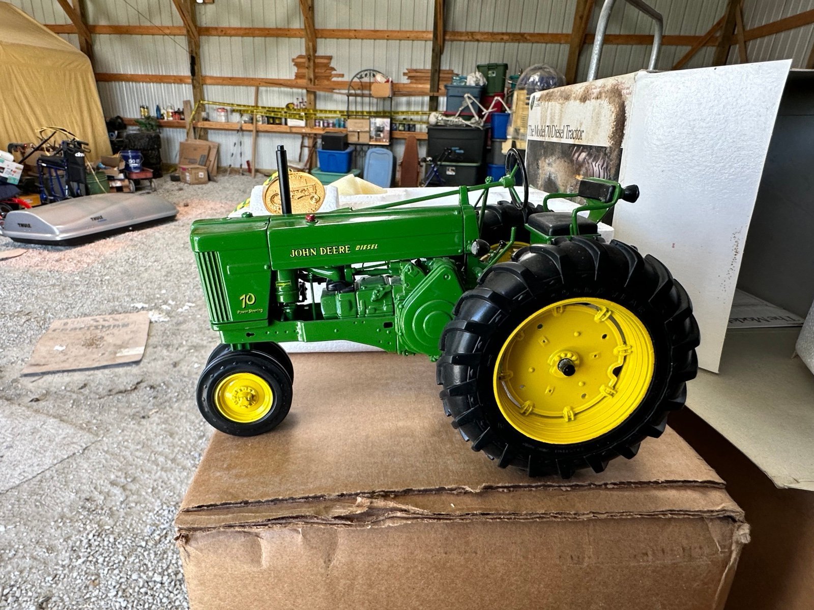 1955 John Deere Model 70 Diesel - Tractor - 1995 ERTL Precision Classics #5788