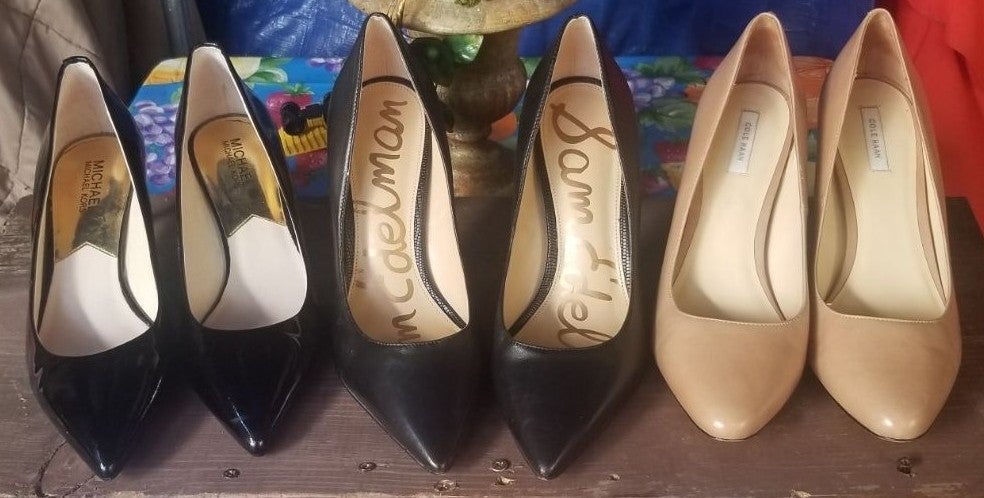 Lot Of 3 Women Pumps