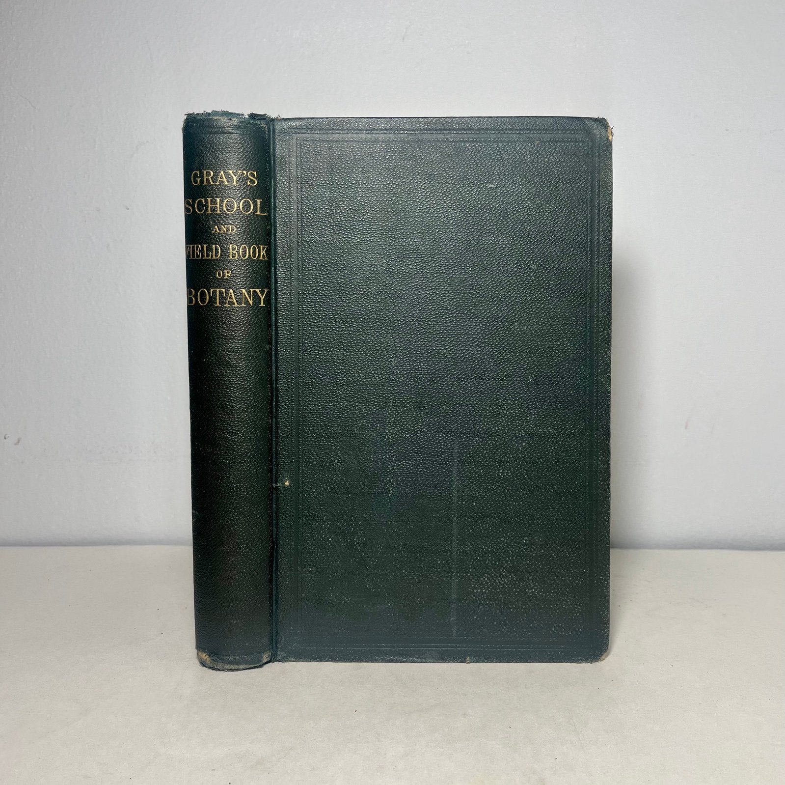 1868 Gray’s School and Field Book of Botany by Asa Gray, Antique Gardening Book