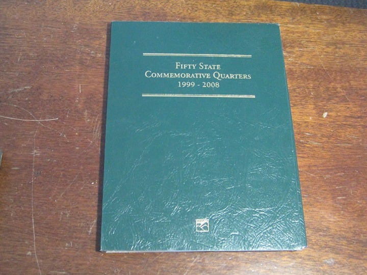 Fifty State Commemorative Quarters 1999-2008. One quarter missing 2008 Oklahoma
