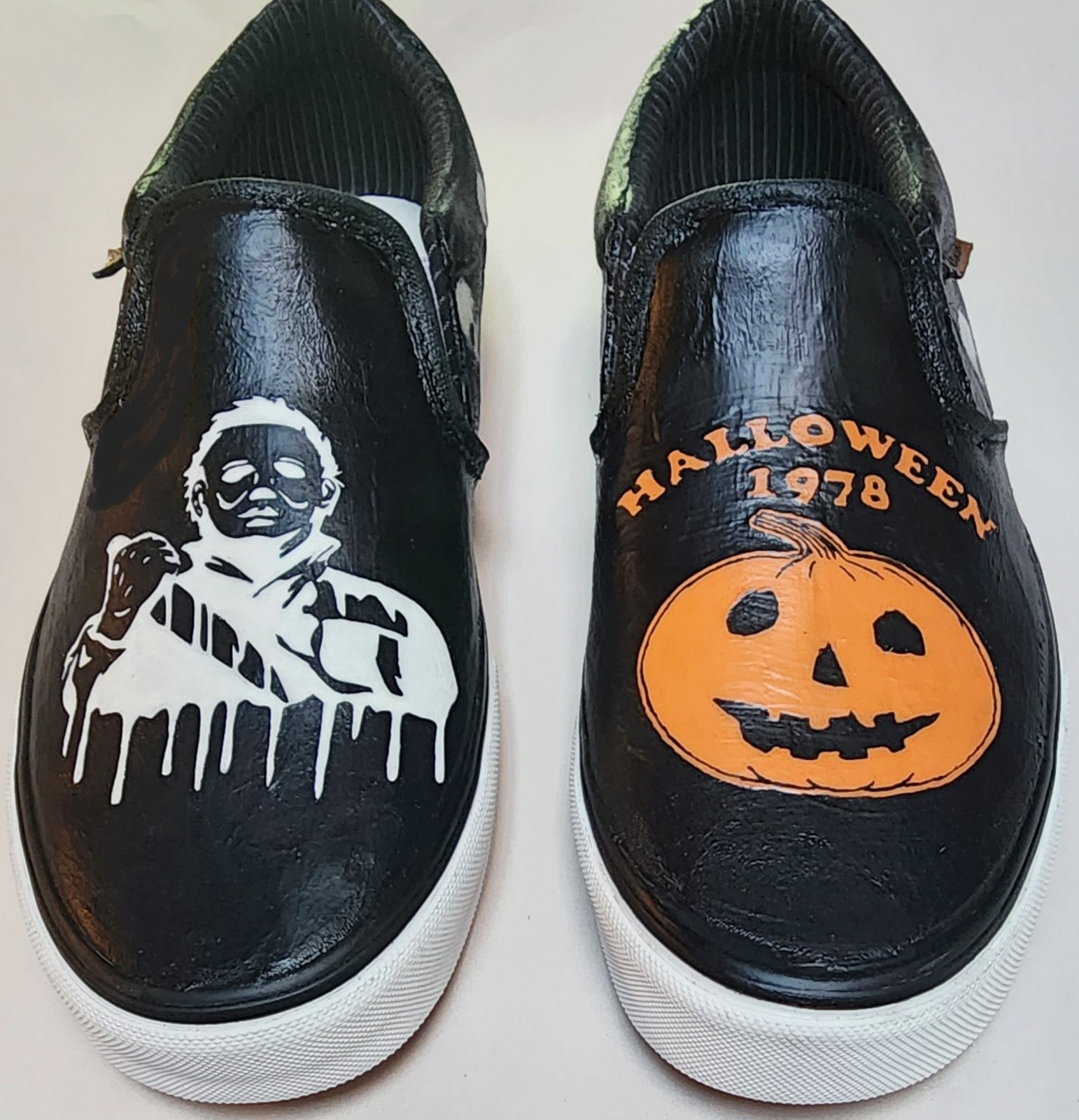 VANS custom hand detailed shoes Mens 9.5