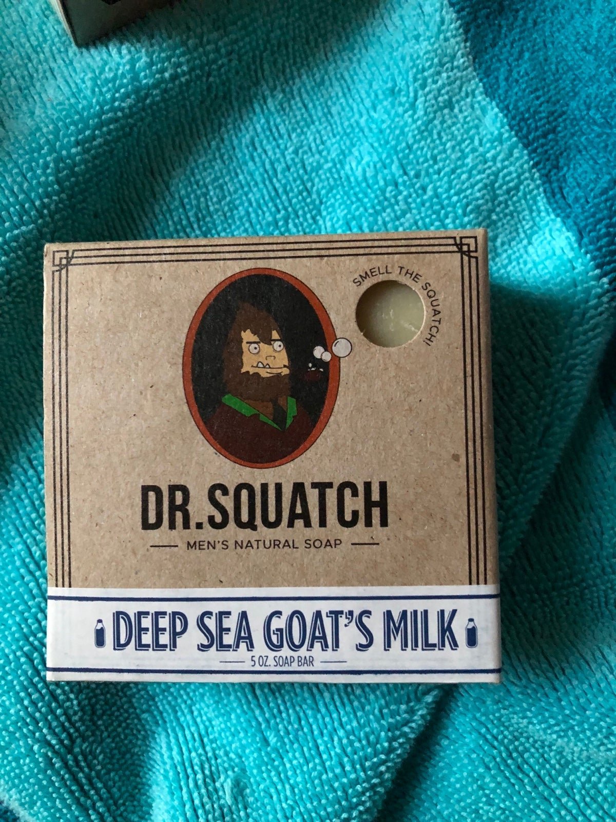 Dr Squatch deep sea goats milk original soap (vintage)
