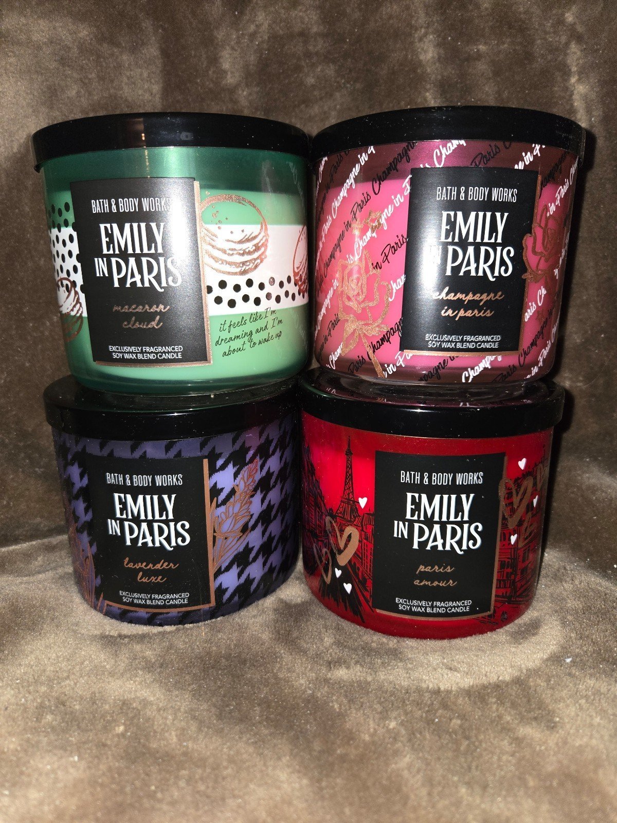 Emily in Paris Candle Set