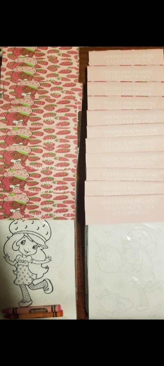 Custom coloring sheets