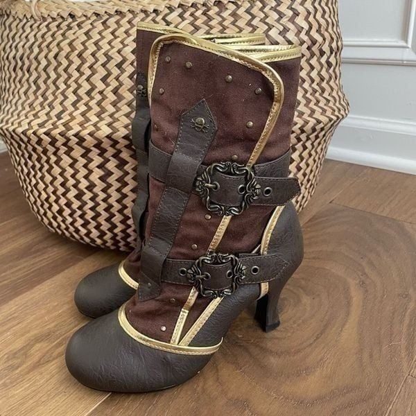 Funtasma Matey 205 Sexy Steampunk Pirate Pleaser Boot 6
